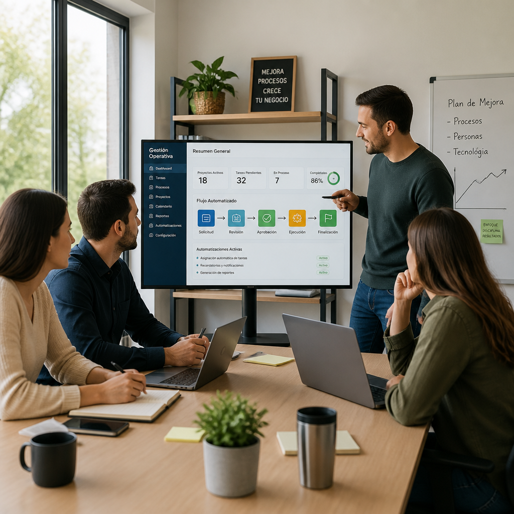 Automatización Inteligente con IA para Pymes