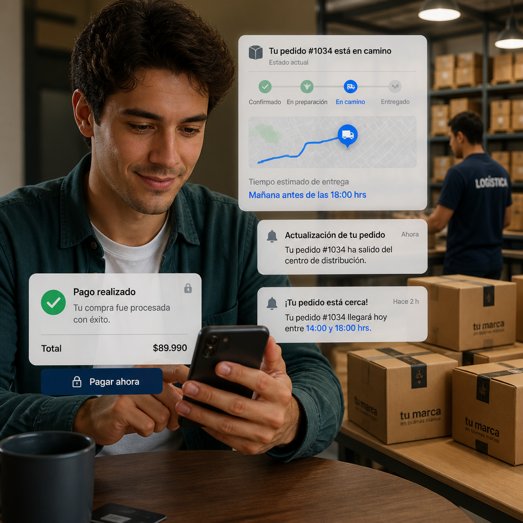 E-commerce y E-Logistic: El Cliente 5.0 con seguimiento de pedidos online.