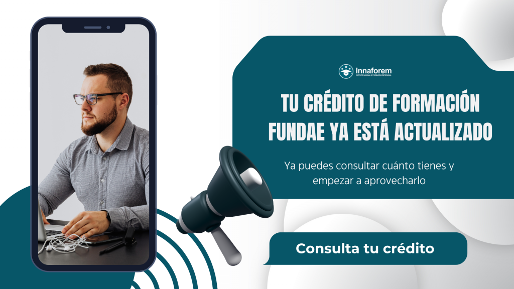 Banner informativo sobre la actualización de créditos FUNDAE en mayo 2026 con Innaforem