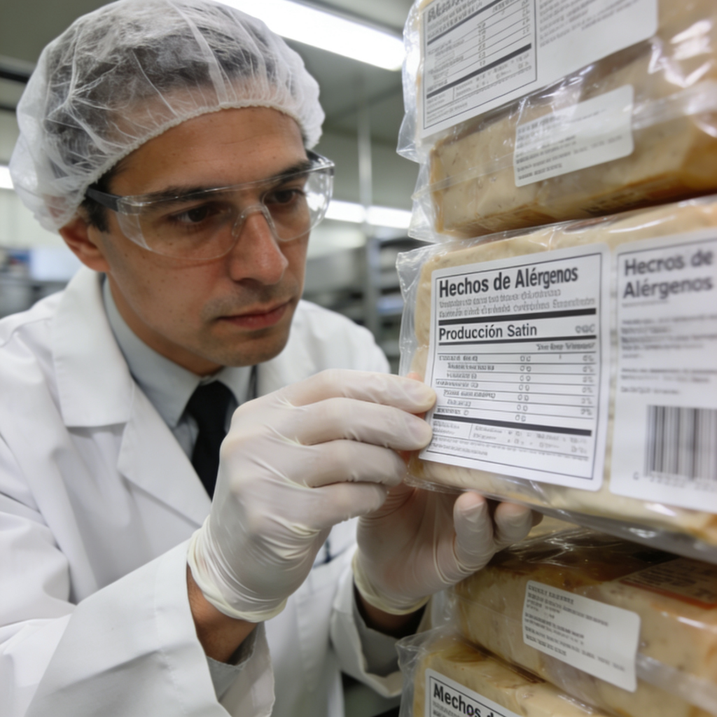 Curso de manipulador de alimentos en producción y gestión de alérgenos