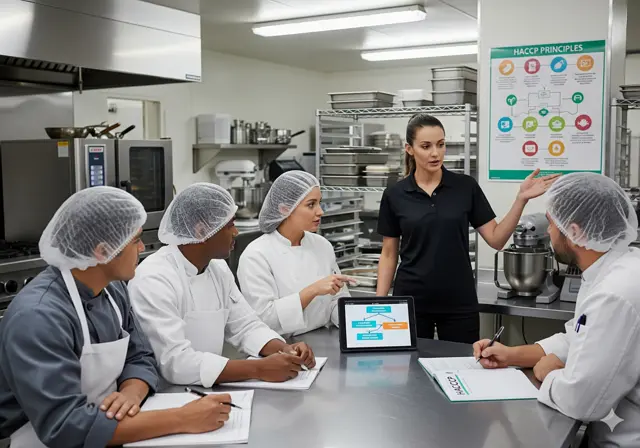 Formación curso manipulador de alimentos y APPCC en cocina profesional